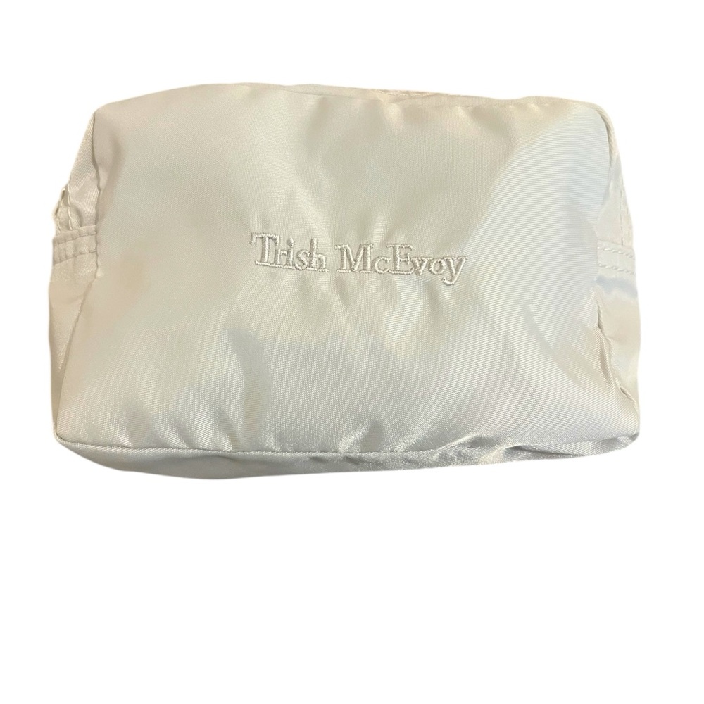 Trish McEvoy Cosmetic Bag - Light Gray - NWOT